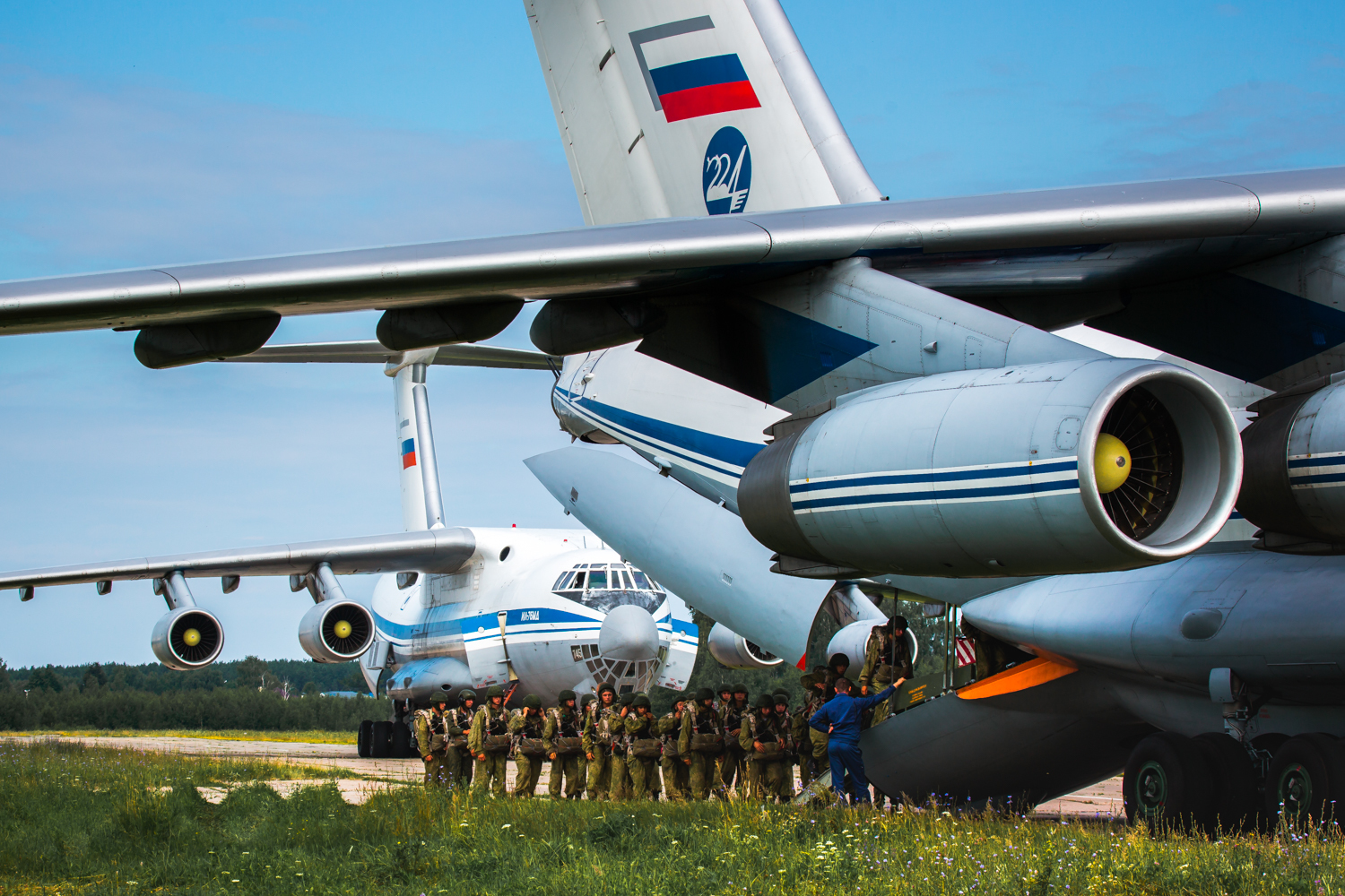 Ivanovo and a lot of IL-76 - My, Airborne forces, IL-76, Aviation, Ivanovo, Longpost