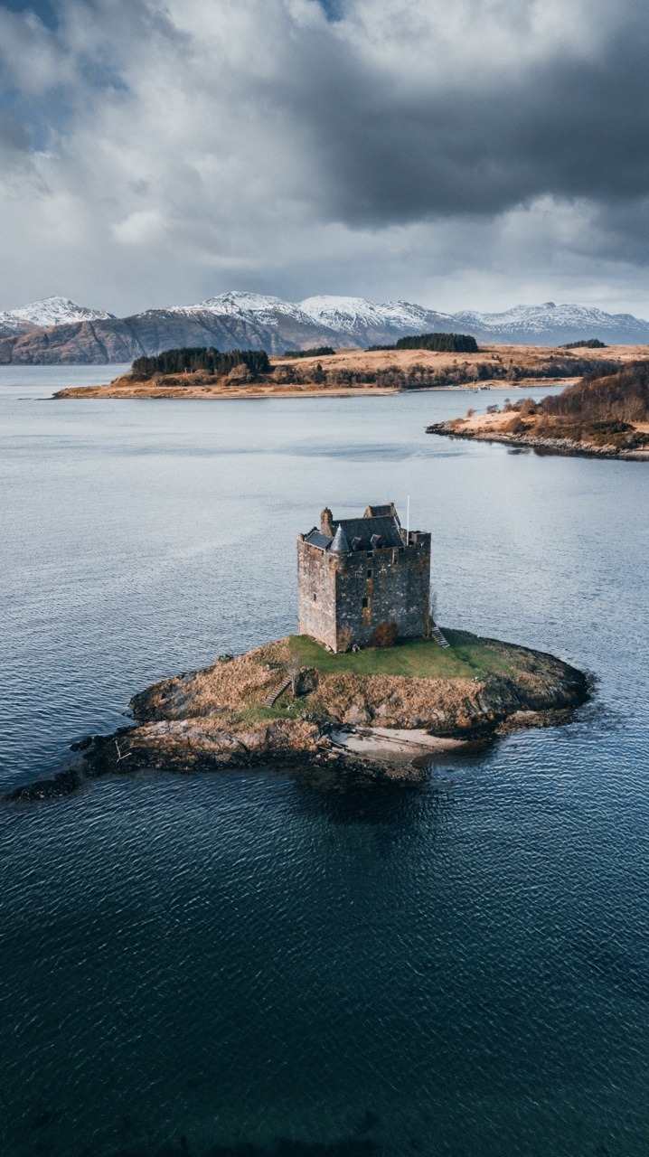 Castle Stalker, Scotland - Lock, Scotland, Longpost