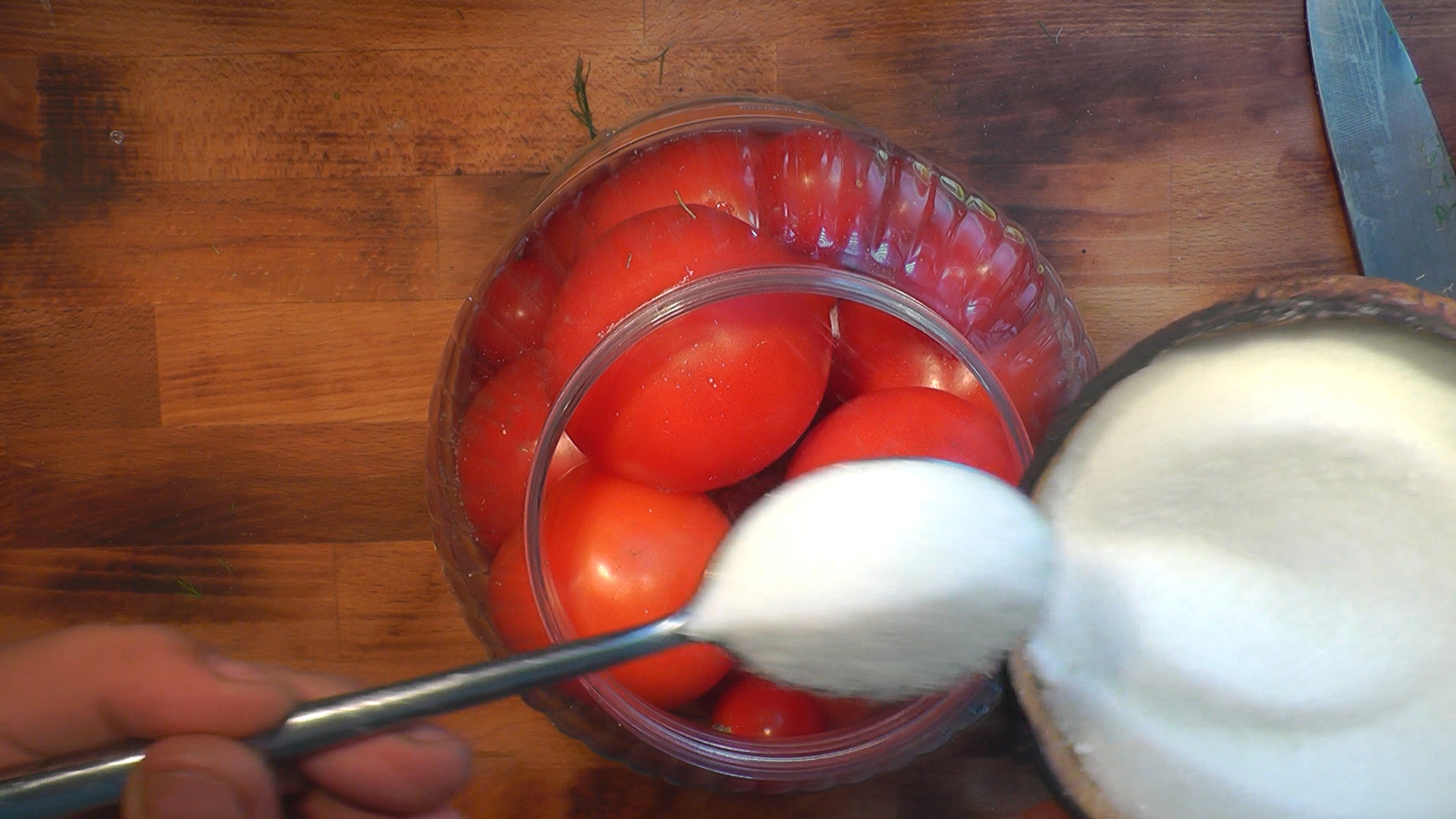 Pickled, or barrel, or salted tomatoes - My, Tomatoes, , Sauerkraut, Tomato, Recipe, Video recipe, Snack, Pickles, Longpost, Salted cucumbers