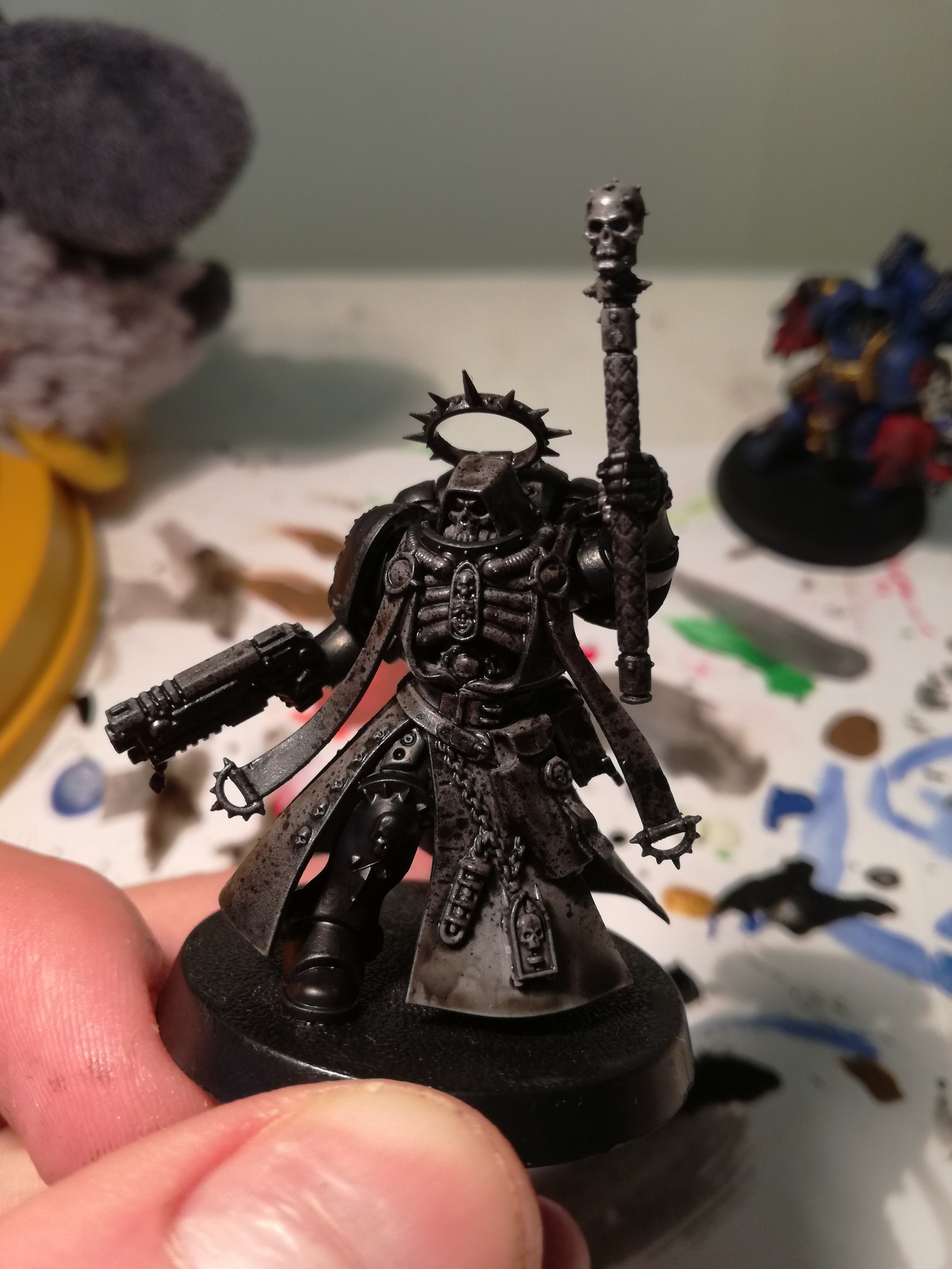 The first coating is just class! (long post) - My, Warhammer 40k, Hobby, First time, Wh miniatures, Longpost