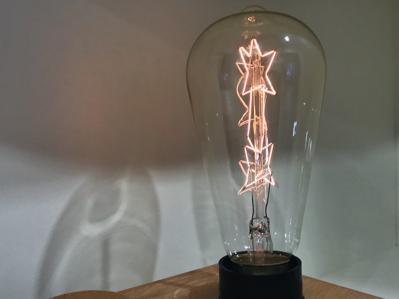Creating an interesting night lamp - My, Лампа, Night light, With your own hands, CNC, Edison's lamp, Interior, , Loft, Longpost