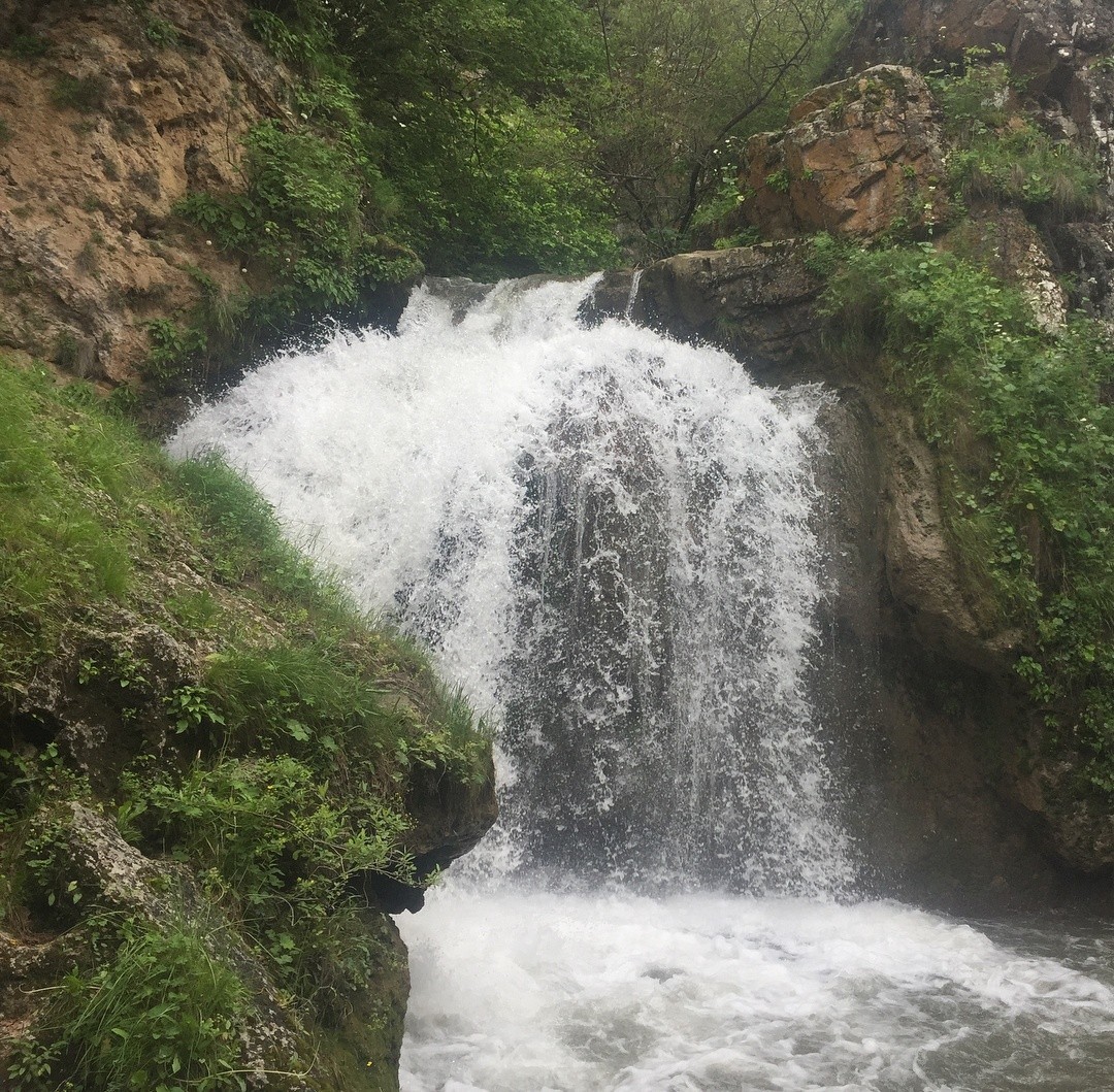 Honey waterfalls (Karachay-Cherkessia) - My, , beauty of nature, Longpost