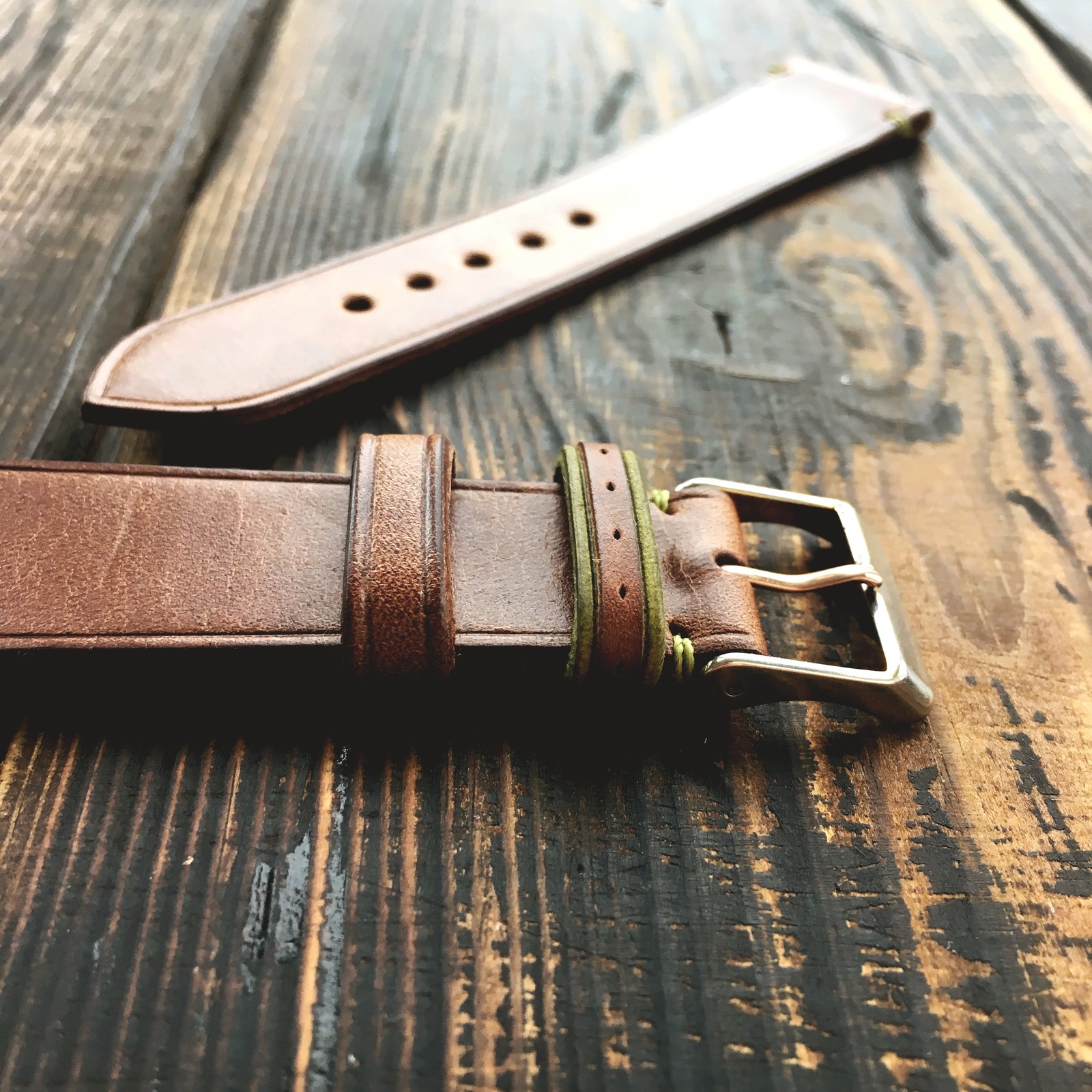 Watch straps part 2. Announcement of the topic Processing of edges - My, Leather craft, Strap, Leather products, Natural leather, Longpost