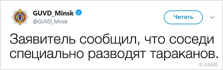 The police of Minsk started a twitter and now they are fighting not only against crime, but also with a bad mood - Minsk, Militia, Twitter, Longpost, Screenshot