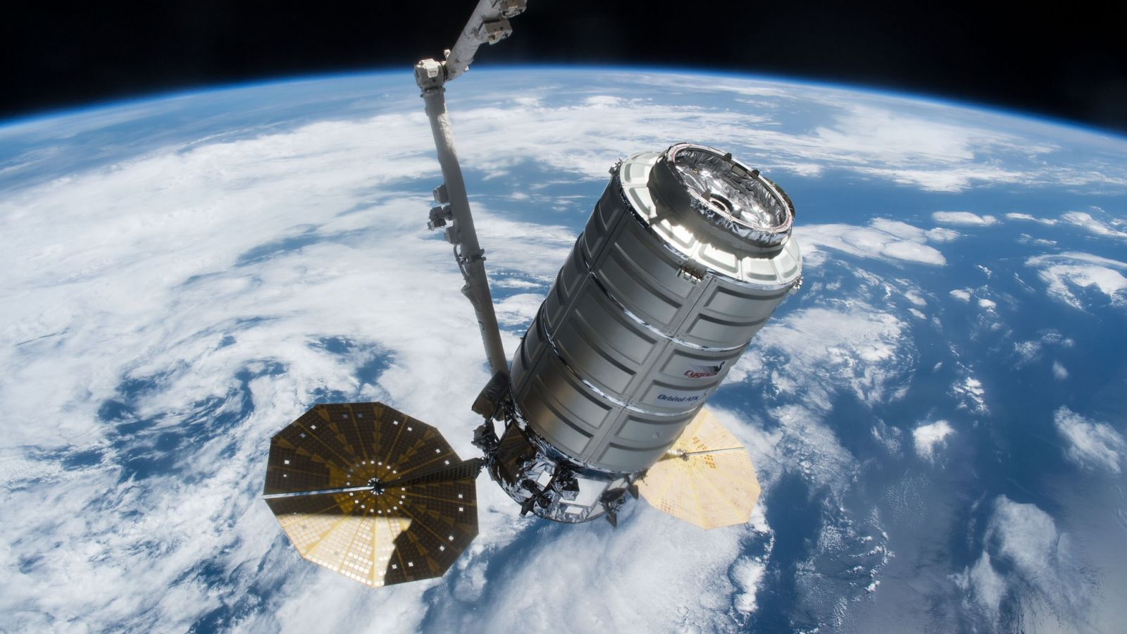 Cygnus transport spacecraft completes ISS orbit ascent - Space, ISS, Cygnus