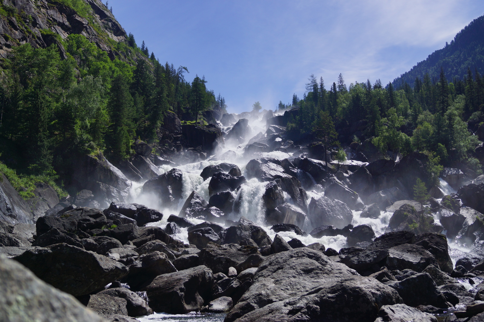 Gorny Altai with a small child. - My, Mountain Altai, Travel across Russia, Family, Vacation, Nature, , Stone mushrooms, Waterfall, Longpost, Altai Republic