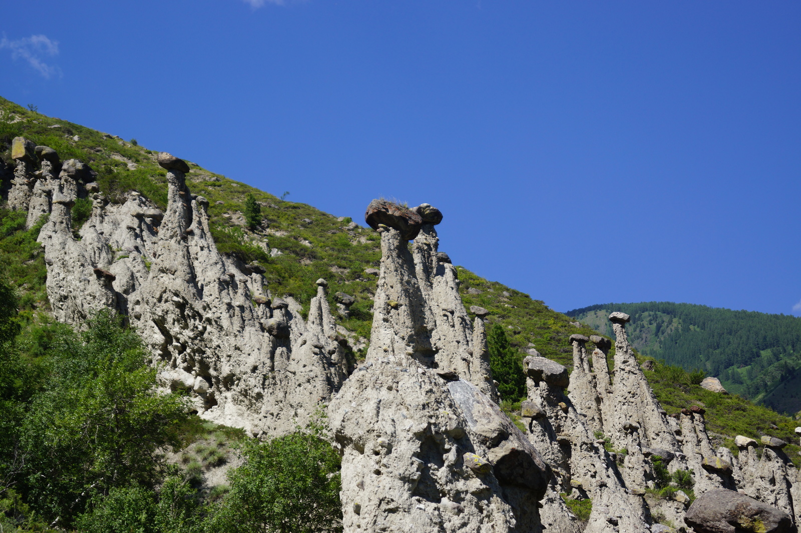 Gorny Altai with a small child. - My, Mountain Altai, Travel across Russia, Family, Vacation, Nature, , Stone mushrooms, Waterfall, Longpost, Altai Republic