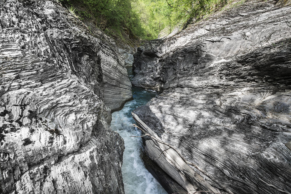 Sakhray river canyon - My, The photo, River, The mountains, Canyon, Republic of Adygea