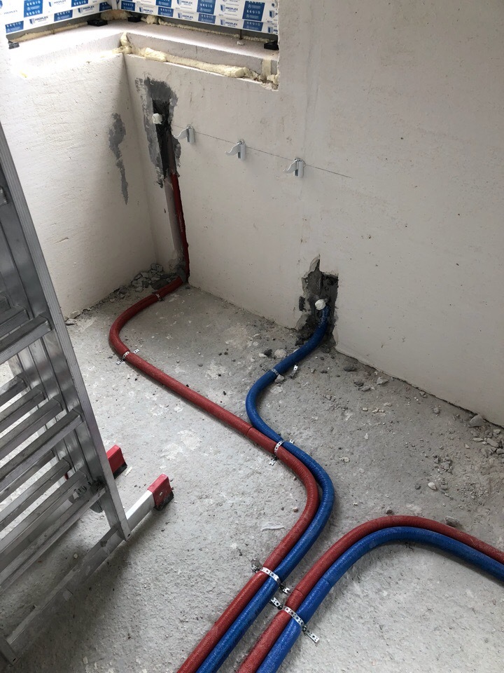 Installation of heating to the apartment - My, Heating, , Longpost