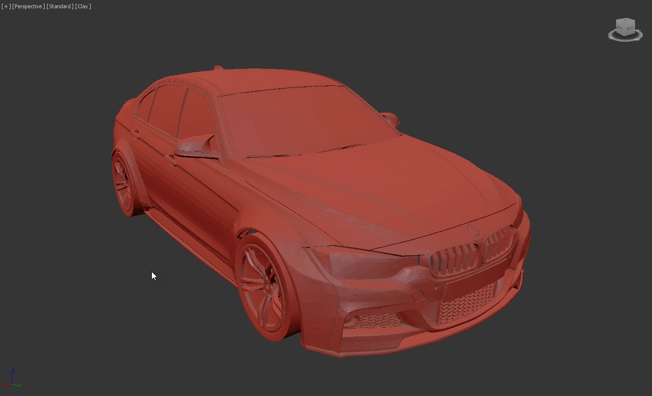 We make the body of BMW 3 (f30) m sport (m package) with m performance package for RC model with 1/10 scale using 3d printing. Part 4 - My, 3D печать, , Rc, Bmw, , , M performance, , Longpost, Radio controlled models