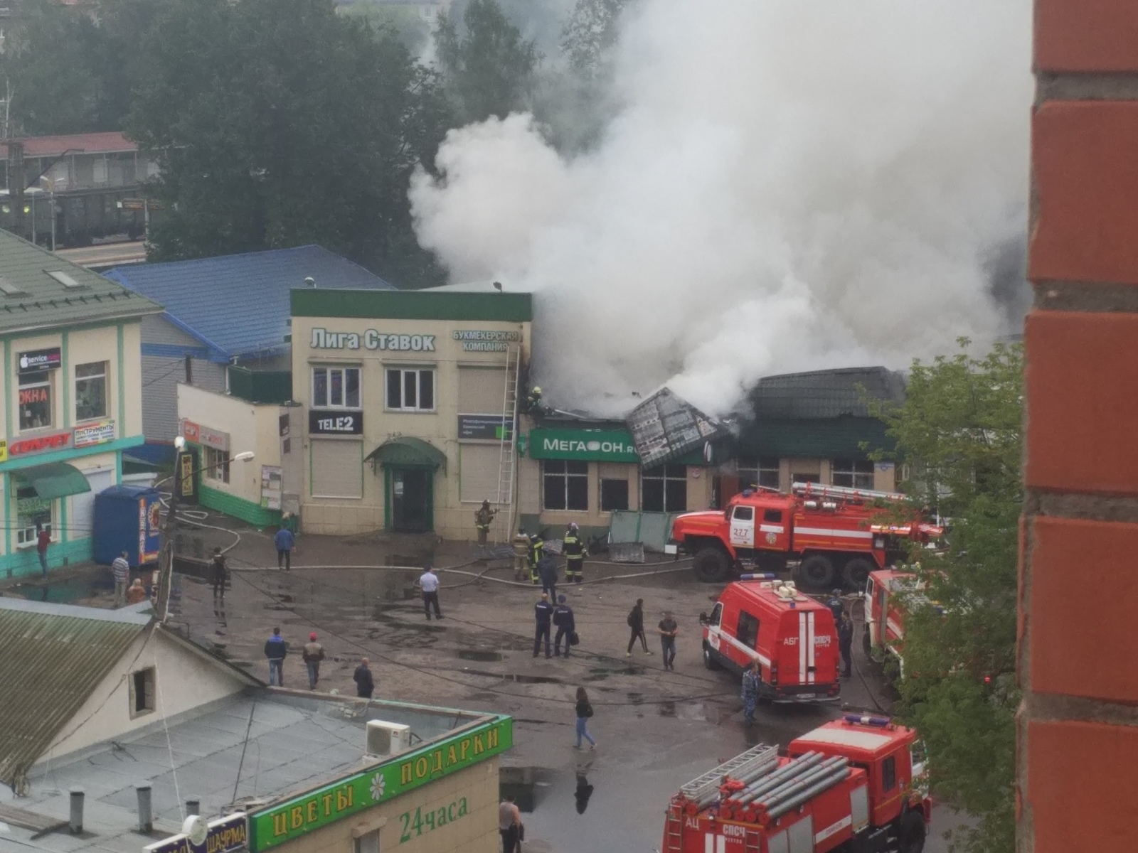 Fire at the station in Monino - My, Monino, Fire, Lawlessness, What will happen, Longpost