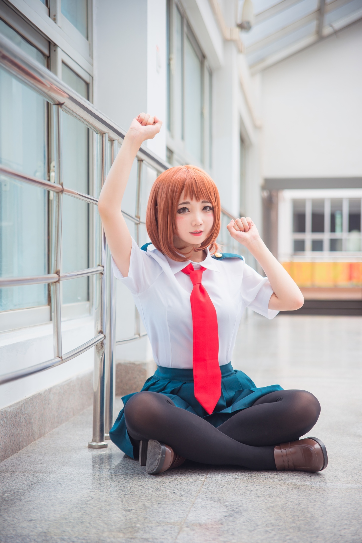 Uraraka Ochako - Косплей, Аниме, Boku no Hero Academia, Uraraka Ochako, Длиннопост