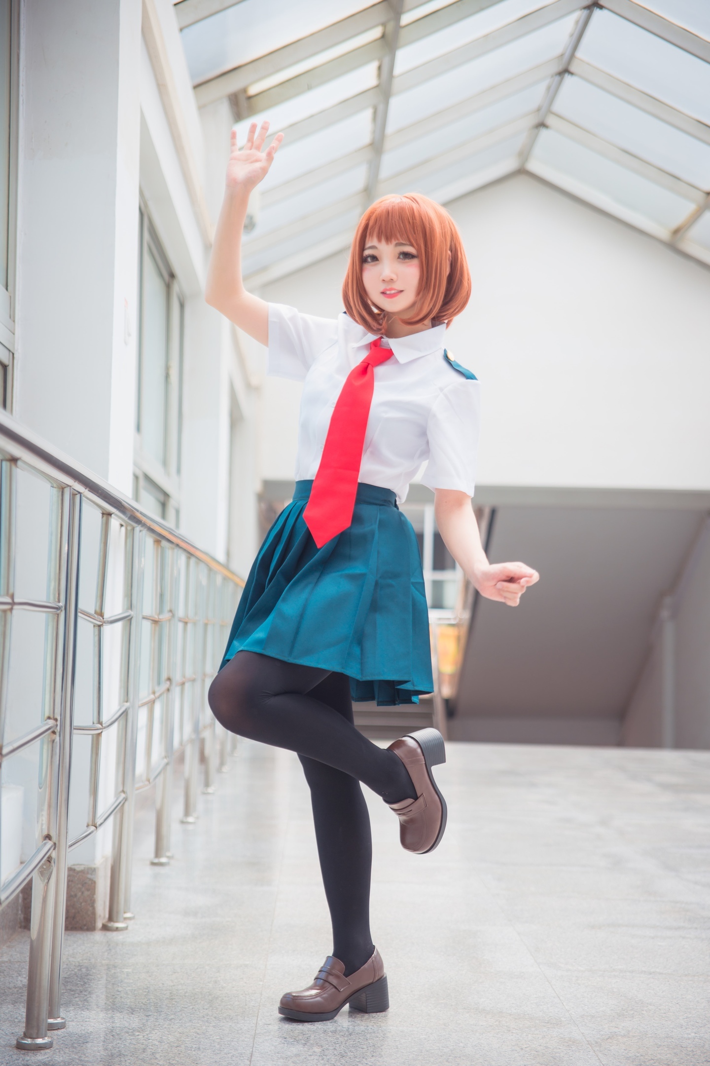 Uraraka Ochako - Косплей, Аниме, Boku no Hero Academia, Uraraka Ochako, Длиннопост