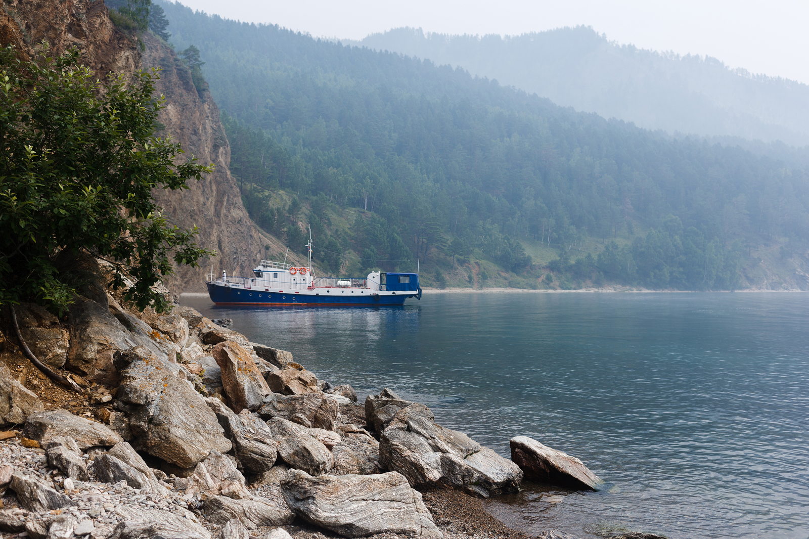 Foggy Baikal - My, Baikal, Lake, Landscape, Nature, The photo, Irkutsk, Novosibirsk, Photographer, Longpost