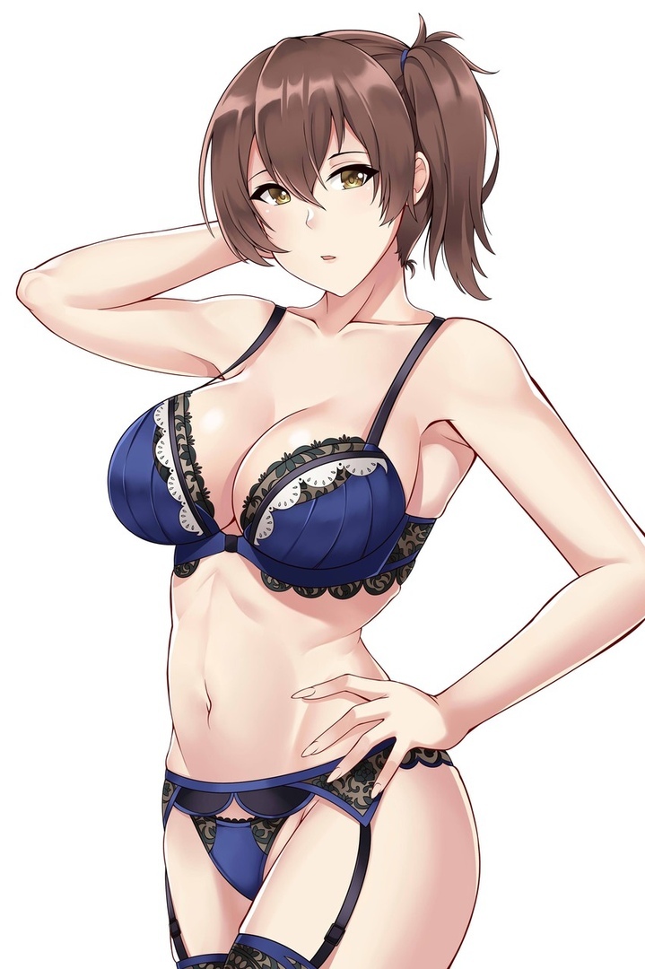 Akagi & Kaga - NSFW, Kantai collection, Akagi, Kaga, Etty, Boobs, Anime art, Anime, Longpost