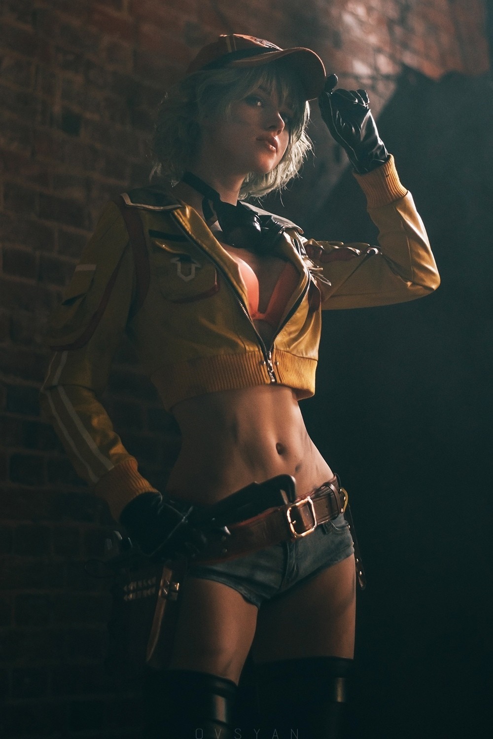 Sasha Holland Cosplay Cindy Aurum - The photo, Girls, Cosplay, Cindy Aurum, Final Fantasy, Longpost, Sasha Holland