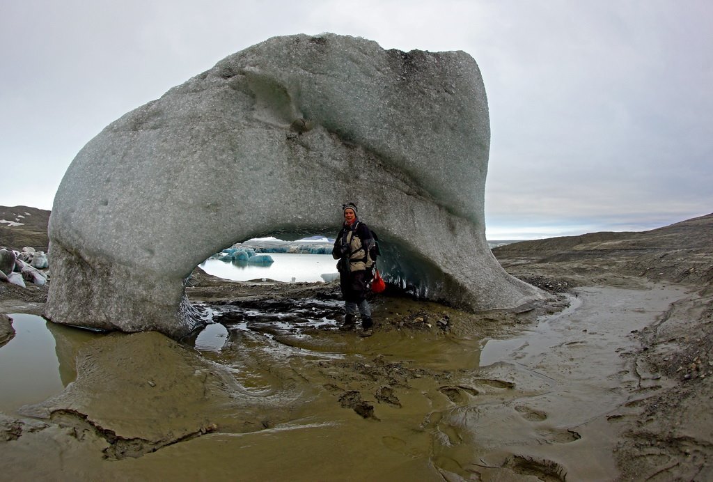 Lake Usacheva disappeared in the Arctic - , Arctic, , Expedition, Disappearing, Longpost, Glacier