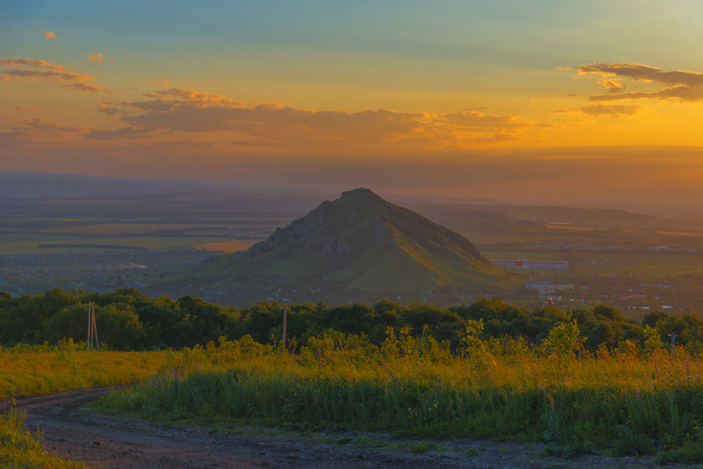 About summer sunsets - My, Summer, Sunset, The mountains, Caucasian Mineral Waters