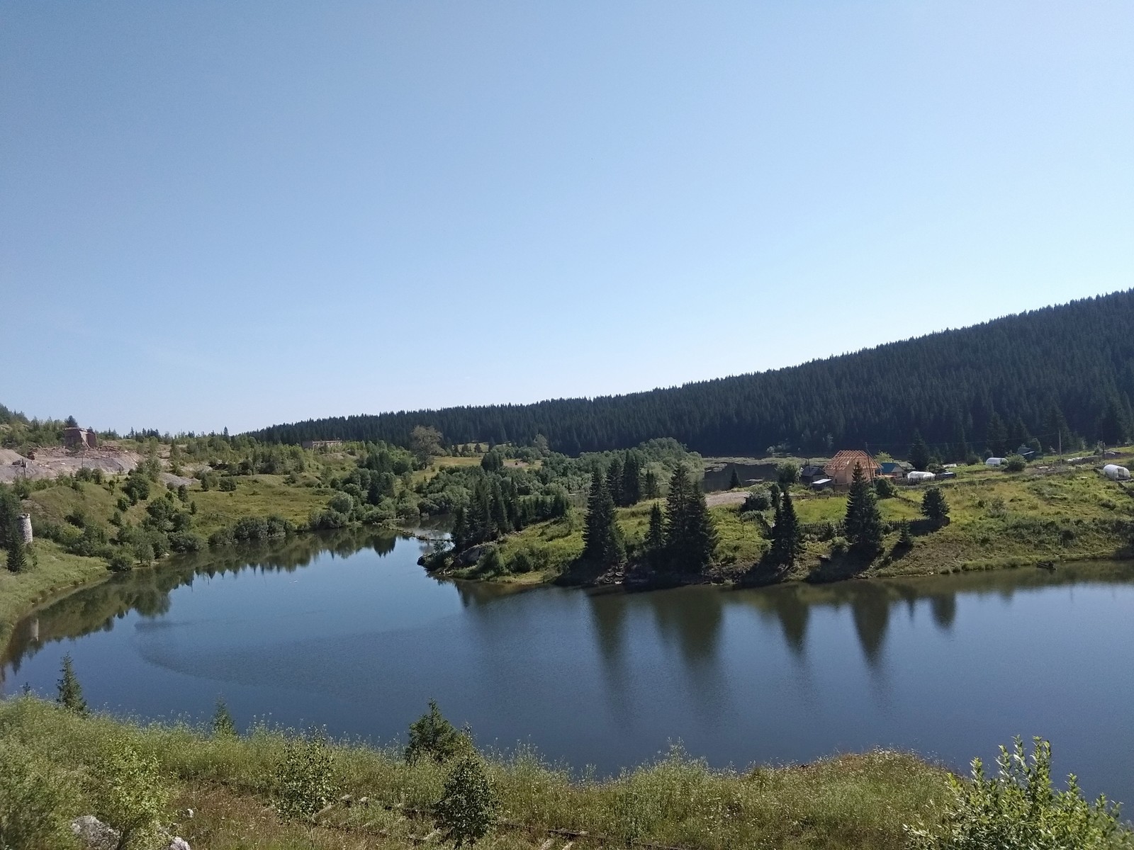 Мой первый опыт - Моё, Начинающий фотограф, Фотография, Пашия, Пруд, Скалы, Длиннопост