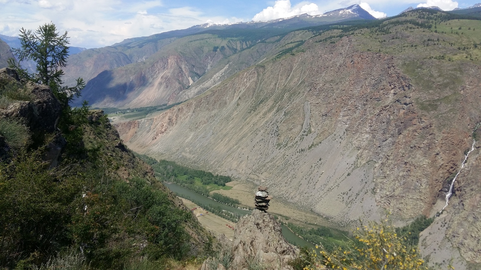 My first light bike trip in Altai. - My, A bike, Novosibirsk, Mountain Altai, Travelers, Longpost, Barnaul, Altai Republic