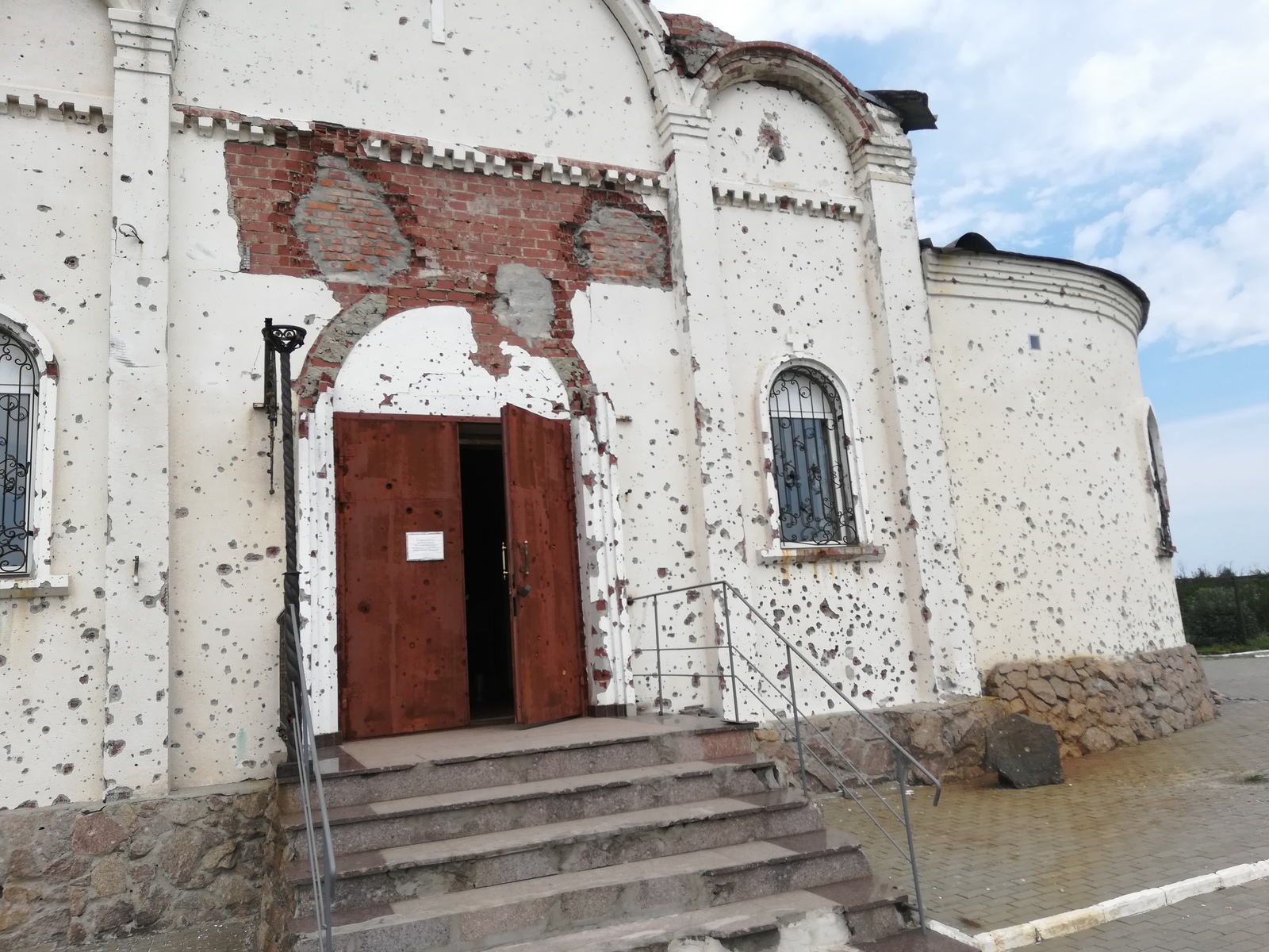 LONG-SUFFERING IVERSKIAN WOMEN'S MONASTERY IN DONETSK - My, Donetsk, Donetsk airport, Iversky Monastery, Longpost