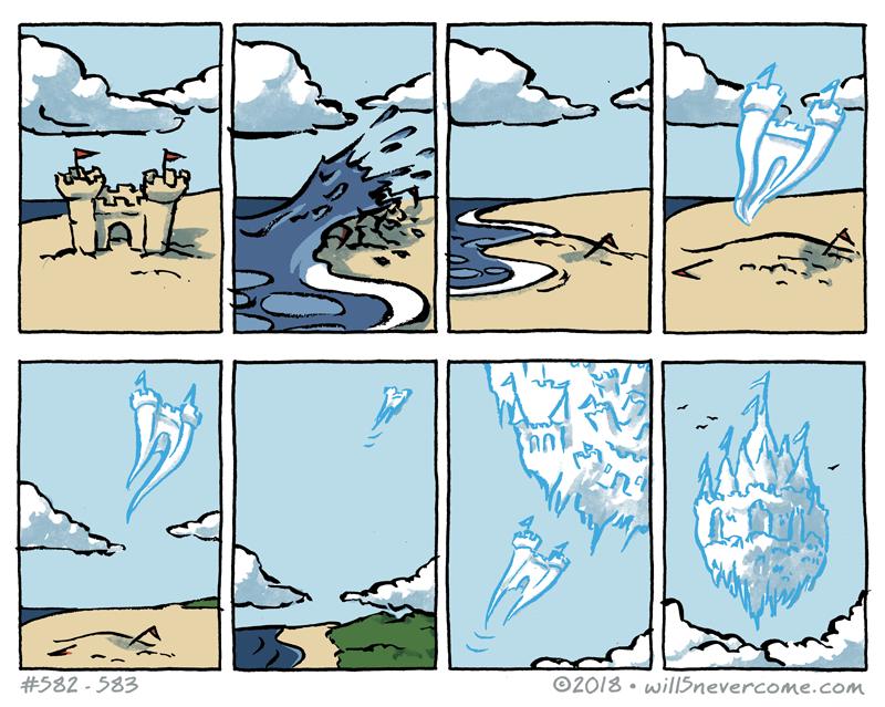 Castles in the air - Will5nevercome, Comics, Ocean