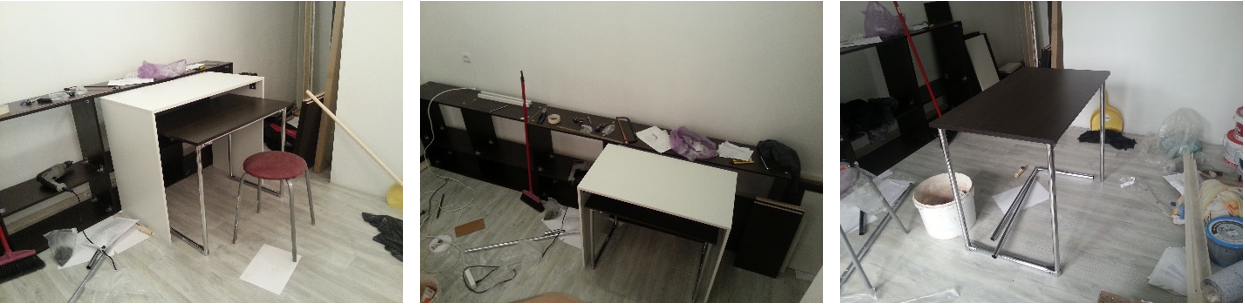 mini-apartment - My, Apartment, Interior, Repair, With your own hands, Longpost