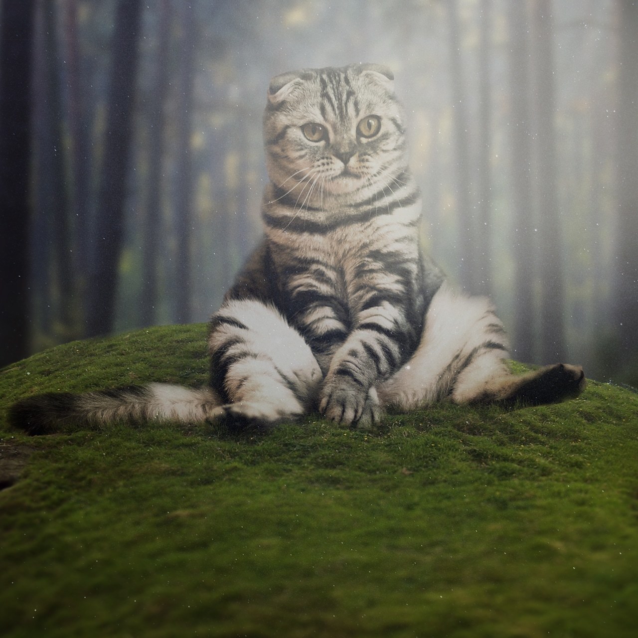 wtf cat - Photoshop, cat, Forest, Images, Deviantart