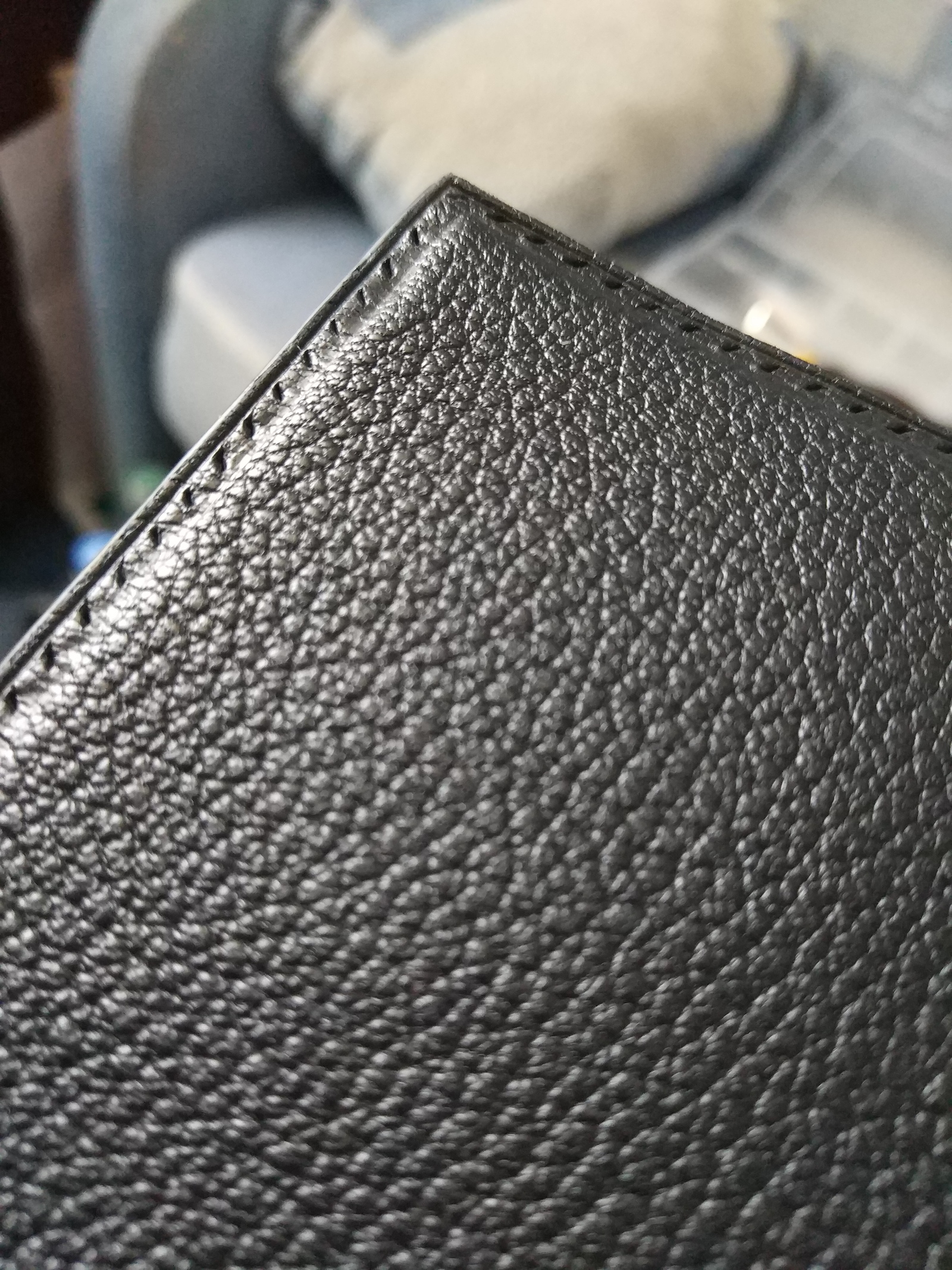 Classic wallet with coin compartment. - My, Leather, Leather products, With your own hands, Wallet, Handmade, Longpost, Handmade