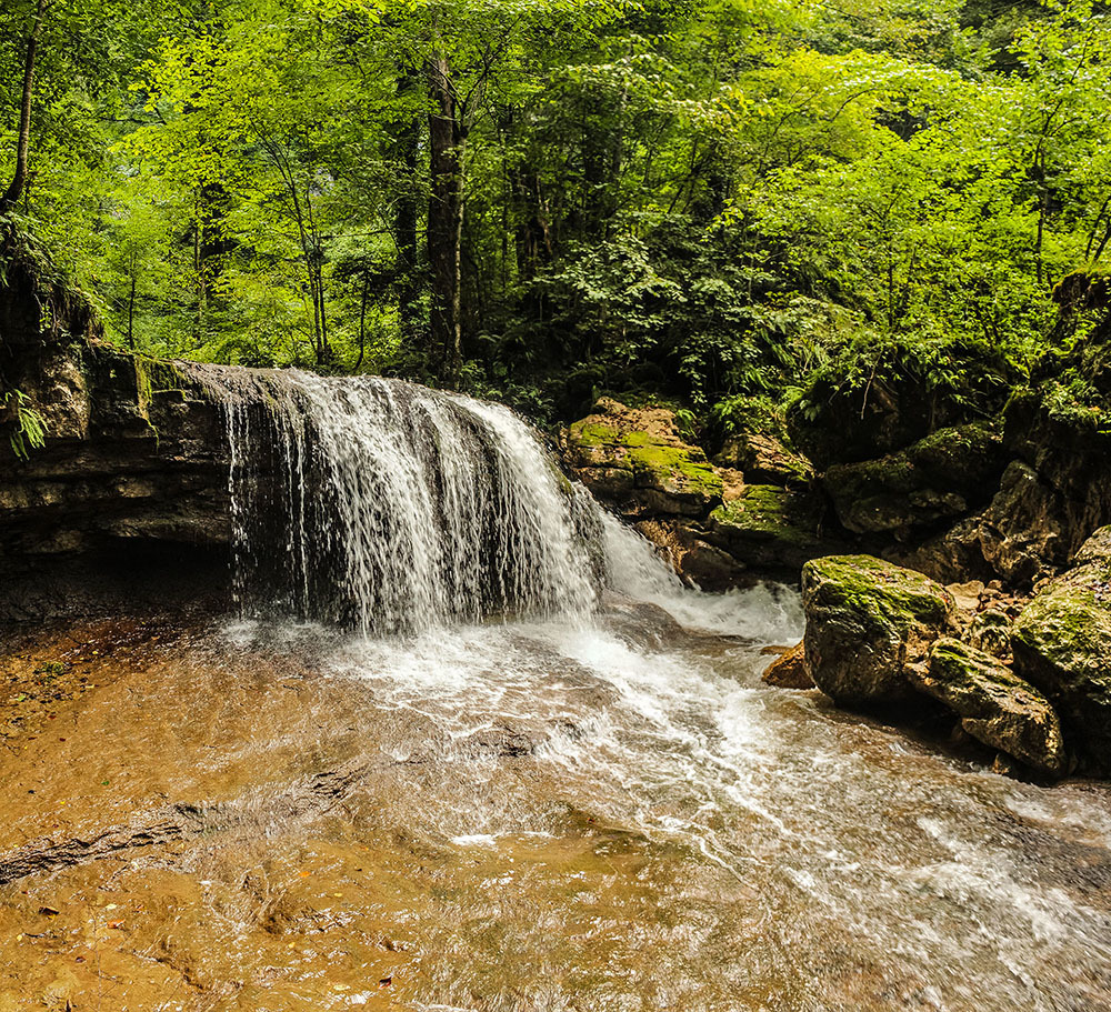 A little about work.. 3 - My, The mountains, Forest, Tourism, Workplace, Work, Republic of Adygea, Краснодарский Край, Longpost, Waterfall