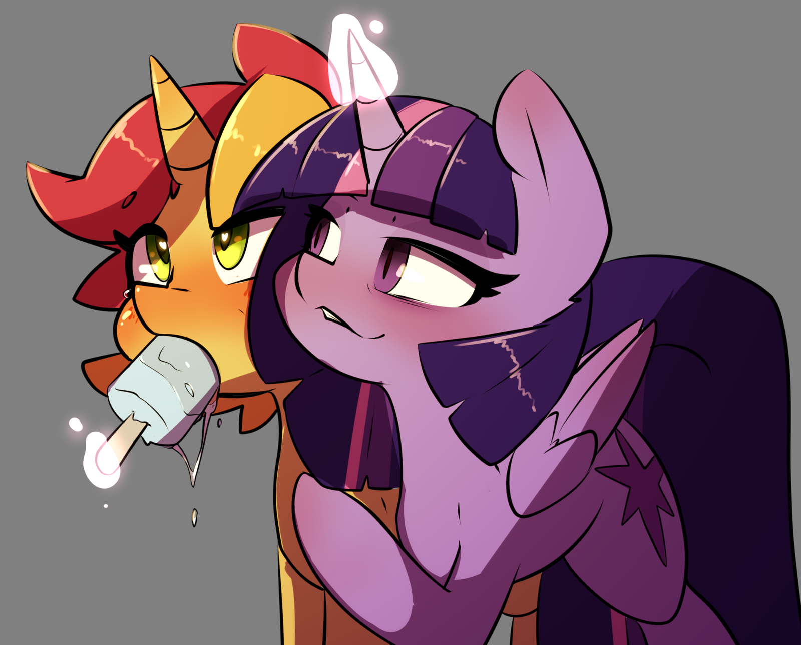 Twilight Harasses :] - Twilight sparkle, PonyArt, Original Character, MLP Edge, MLP Lesbian, My Little Pony