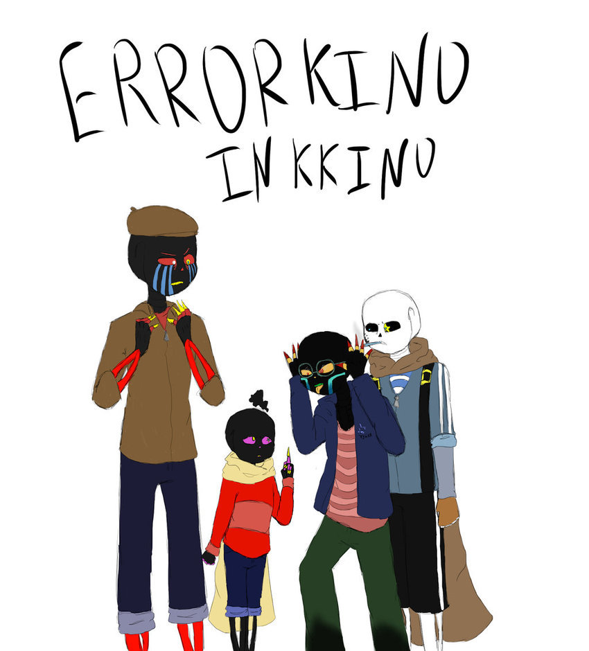 For those who wondered what would happen if you mix the subway and characters from the anti-emptiness (throw me with slippers, I didn’t have to do it) - Undertale, Undertale AU, , Sans, Error!sans, , Shitposting, Longpost