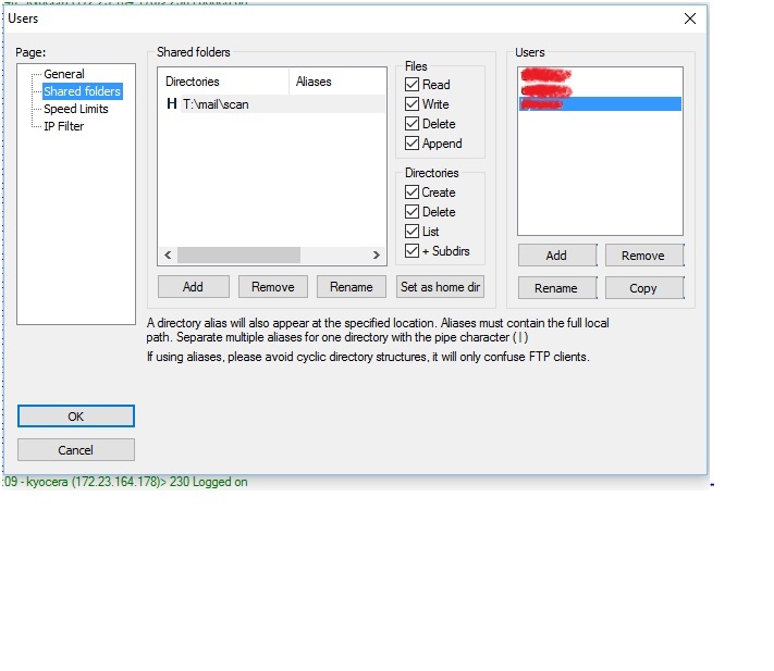 Configuring Kyocera 1035/2035/2040 MFP Scan via FTP - My, Bodysuit, Hearthstone, Longpost