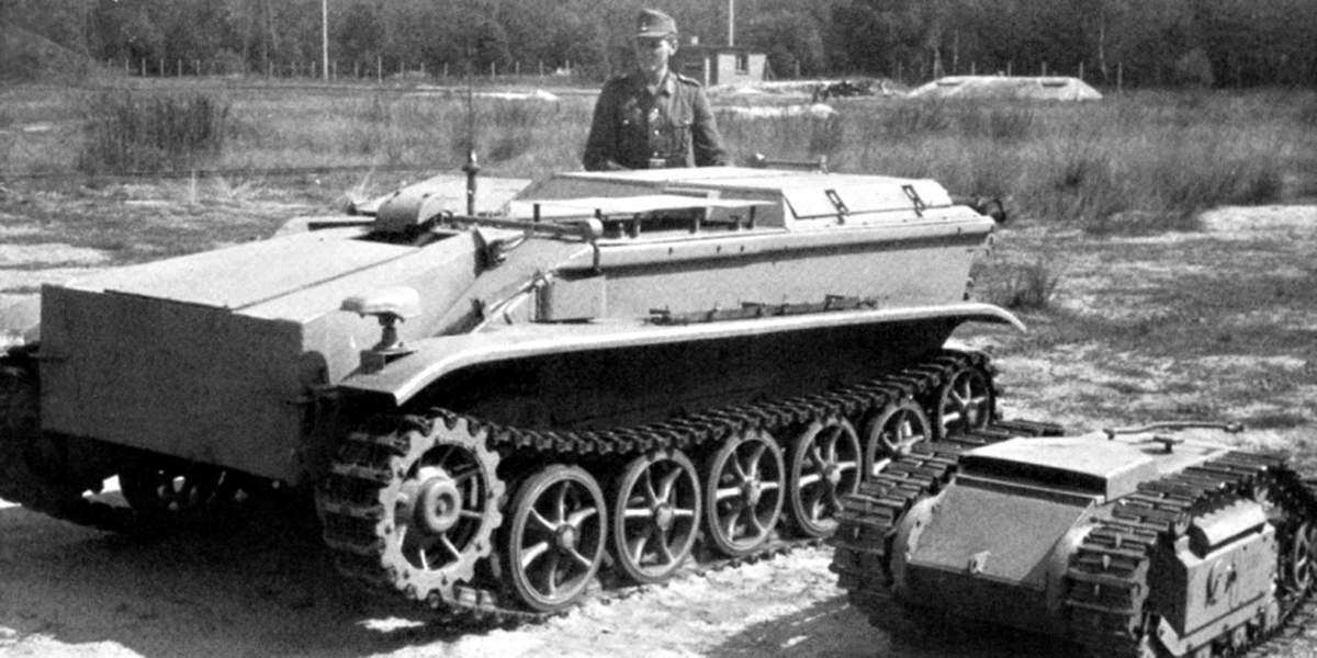 How the kamikaze robots of the Third Reich fought - League of Historians, Isaev Aleksey, The Second World War, Robot, Longpost