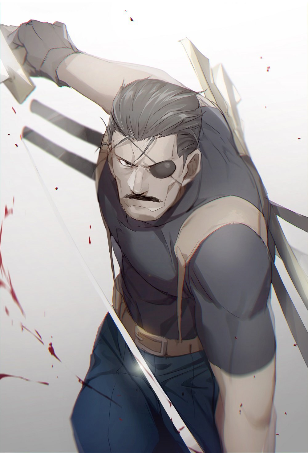 Art time | Art Time [Fullmetal Alchemist] - Art, Anime, Anime art, Fullmetal alchemist, King Bradley, Longpost