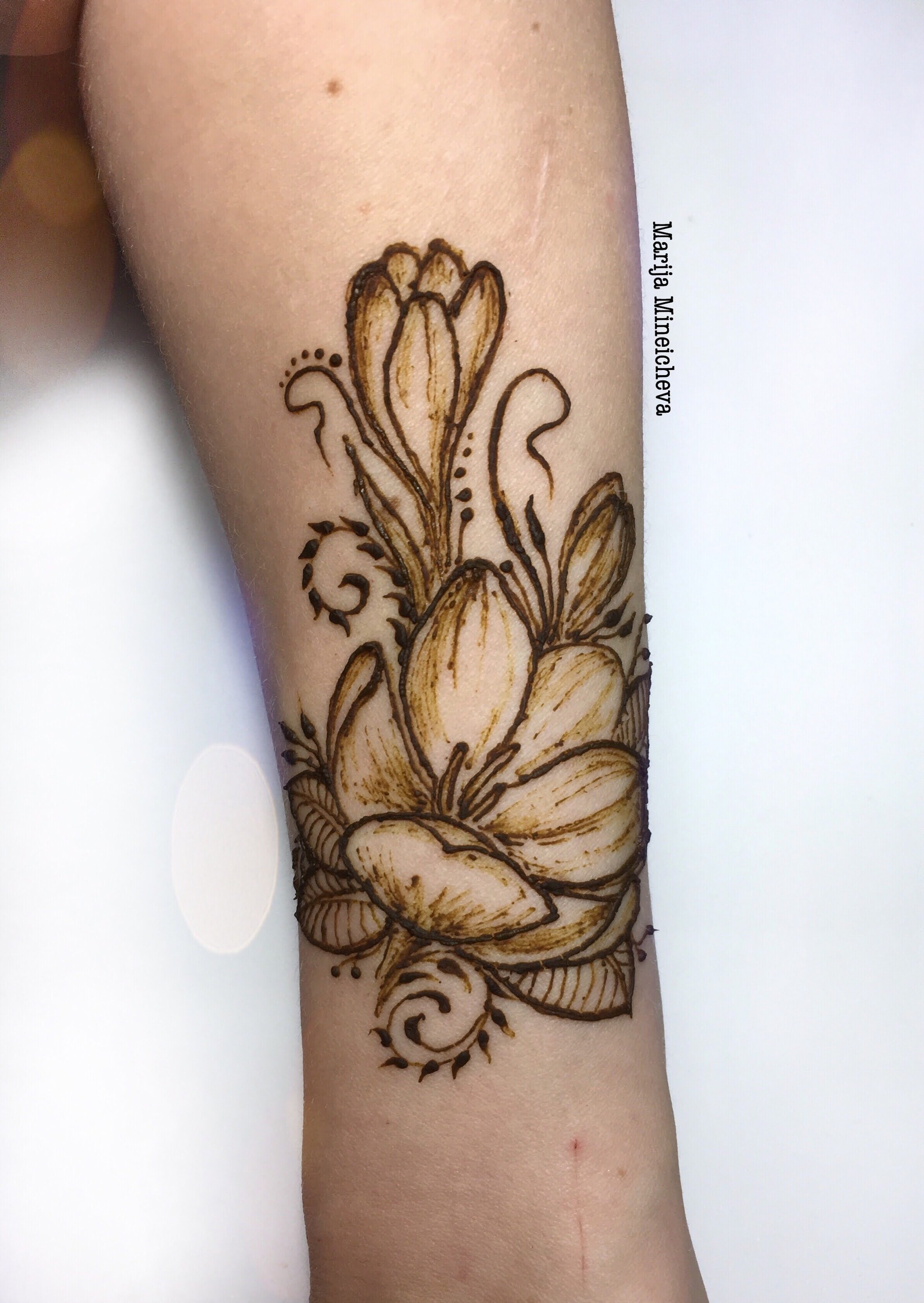 My work Mehendi - My, Mehendi, , Henna, Bodypainting, Longpost, The photo