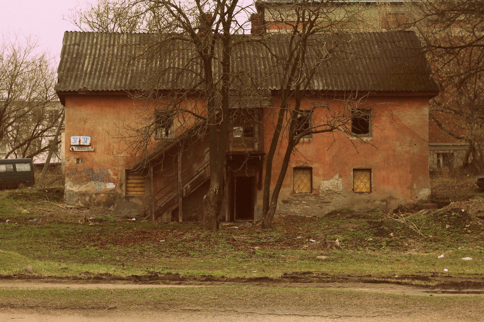 Damn old house - My, Beginning photographer, The photo, Pskov, House