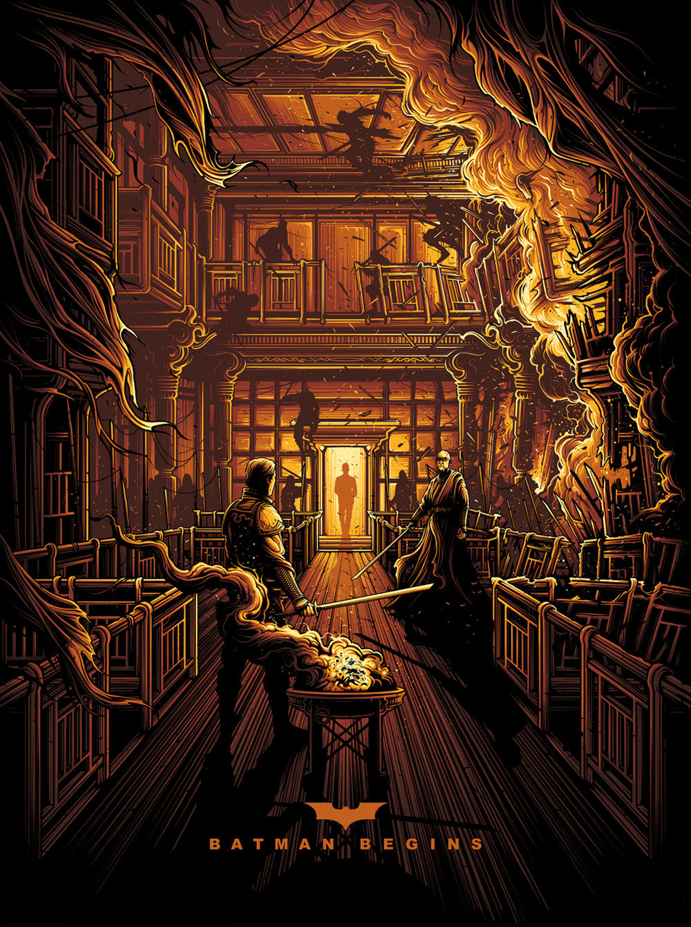 Gorgeous art by Dan Mumford - Art, Dark tower, Iron maiden, , , Keltuzad, , Longpost, Stephen King's dark tower, The Big Commotion in Little China