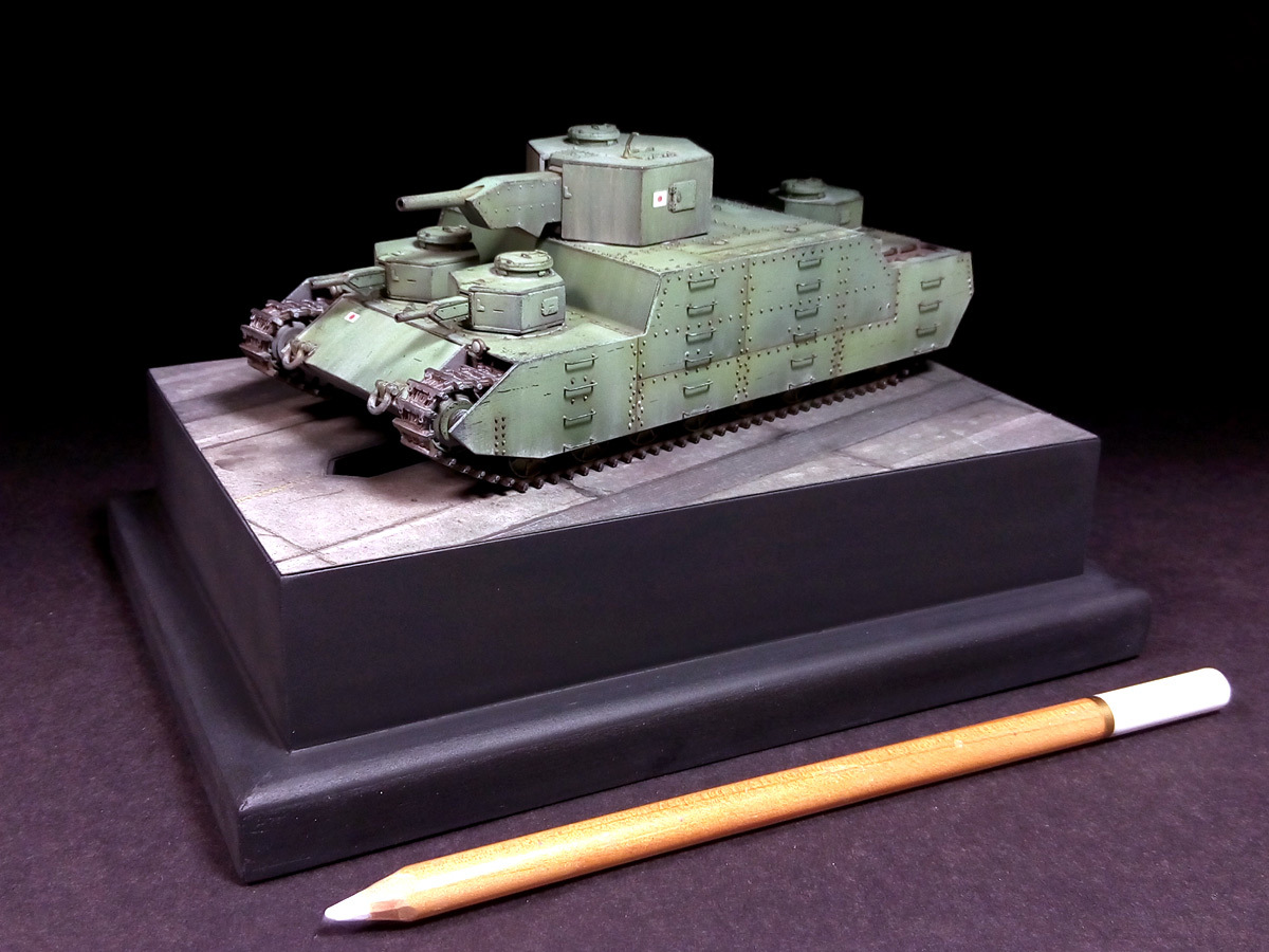 О i. O-I 150-ton super Heavy Tank, Mitsubishi Fine Molds fm44 1/72. Японский сверхтяжелый танк o-i. O-I 150-ton super Heavy Tank Mitsubishi. T 42 super Heavy Tank.