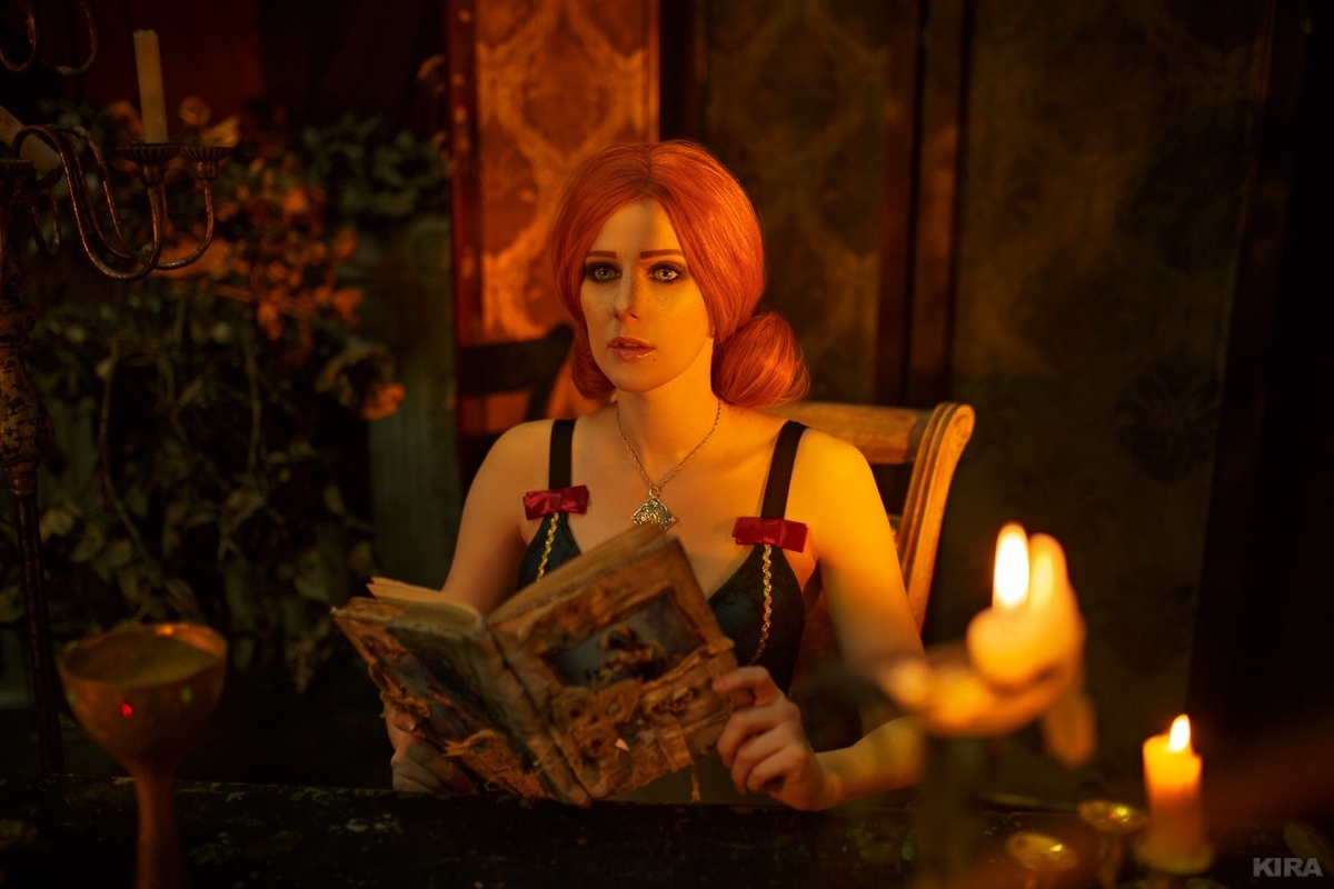 Triss Merigold: A pleasant evening in anticipation - NSFW, My, Cosplay, Russian cosplay, Witcher, The Witcher 3: Wild Hunt, Friday tag is mine, Games, Computer games, Girls, Longpost, Lei Radna