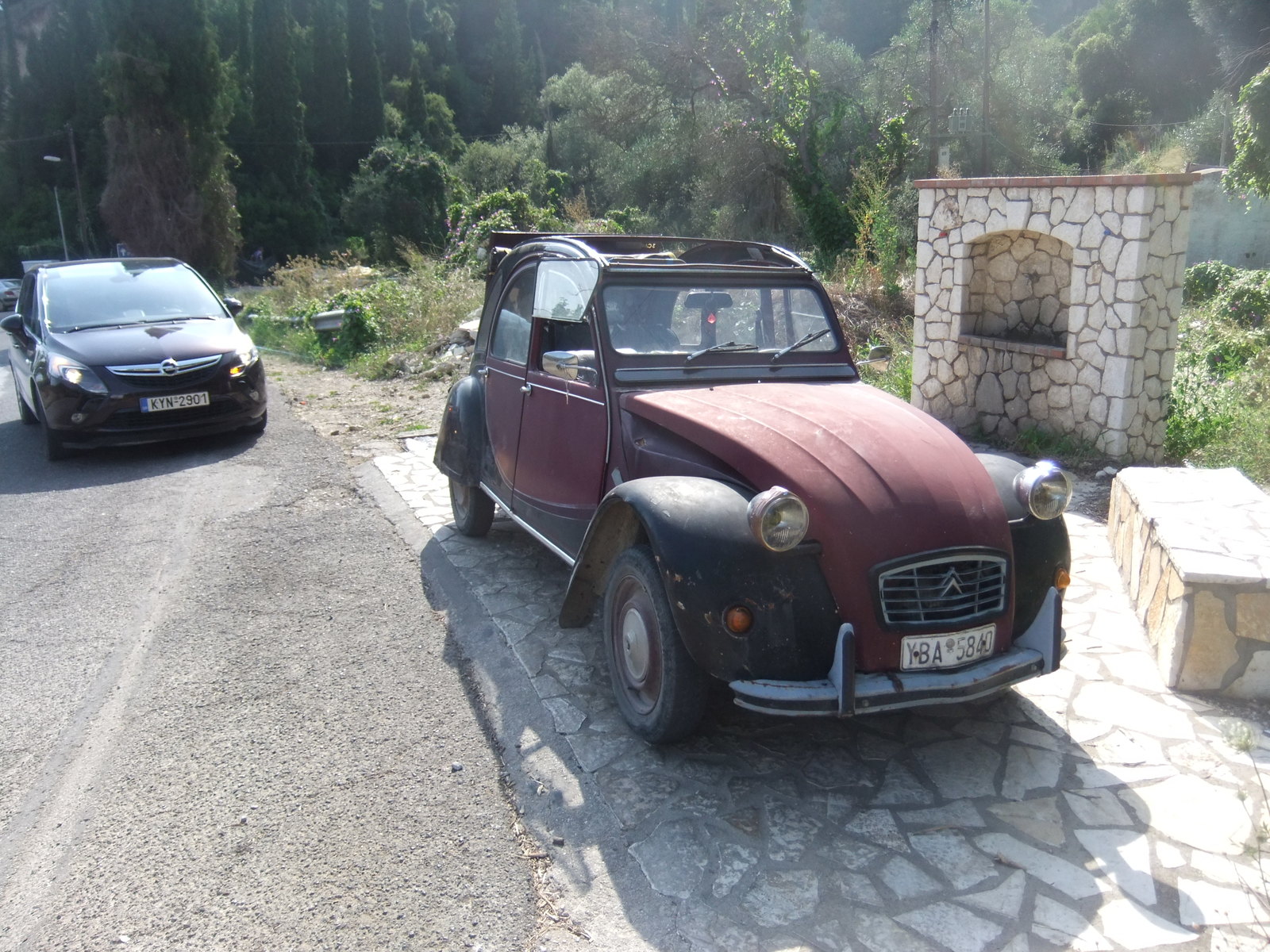 Old cars of Corfu. - My, Longpost, Auto, Rarity, Story