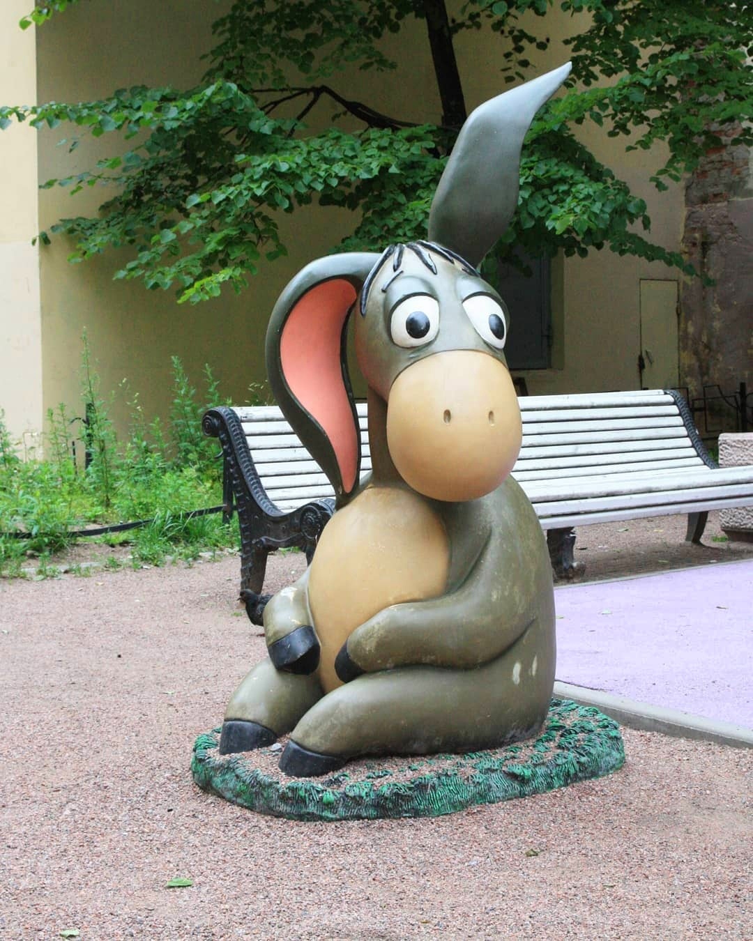 Fairy-tale characters of favorite cartoons on Zakharyevskaya street, 11 - Saint Petersburg, Cartoons, Figure, Wait for it!, Prostokvashino, Winnie the Pooh, The photo, From the network, Longpost