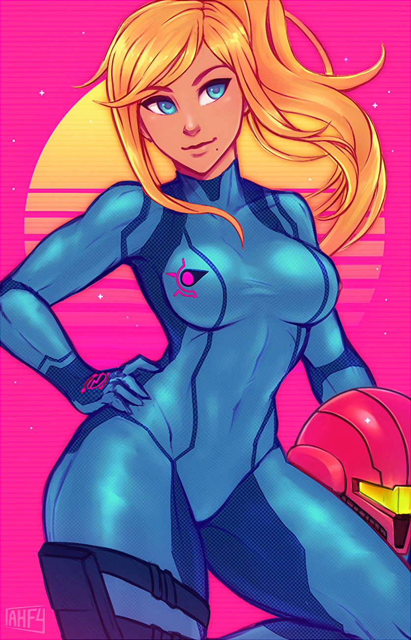 Samus Aran - Art, Games, Metroid, Samus aran, Iahfy