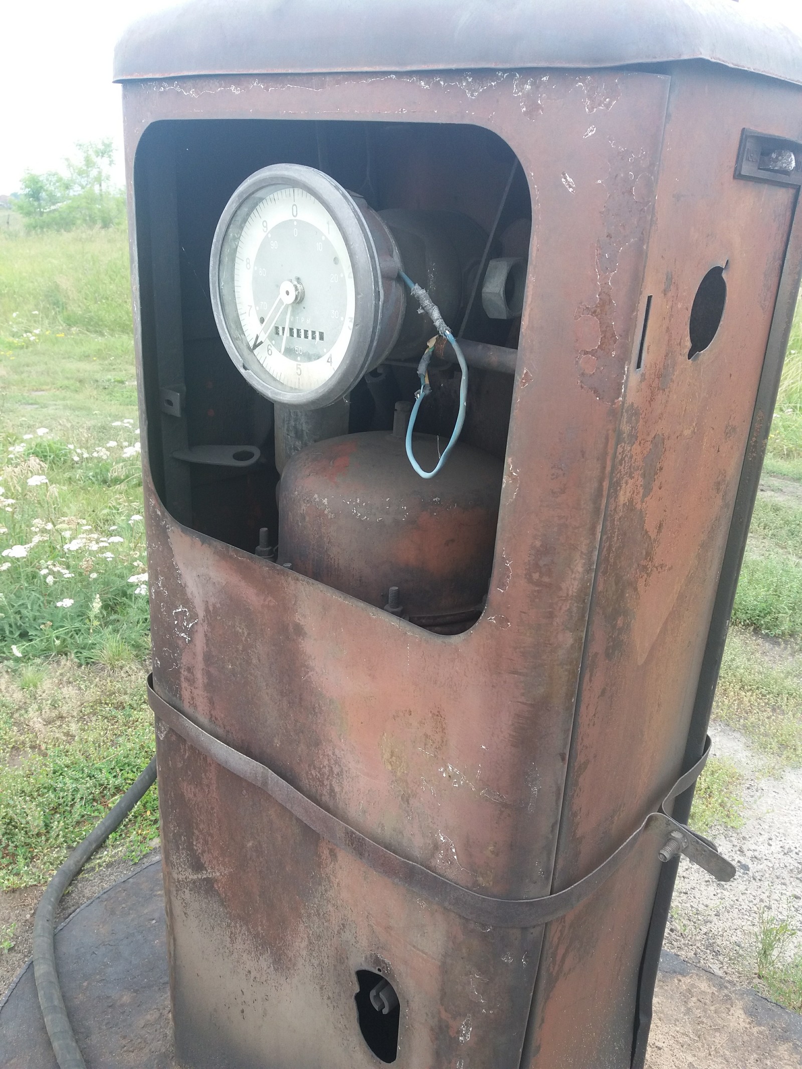 A century of technology - My, the USSR, Made in USSR, Refueling, Longpost, Gas station, The photo