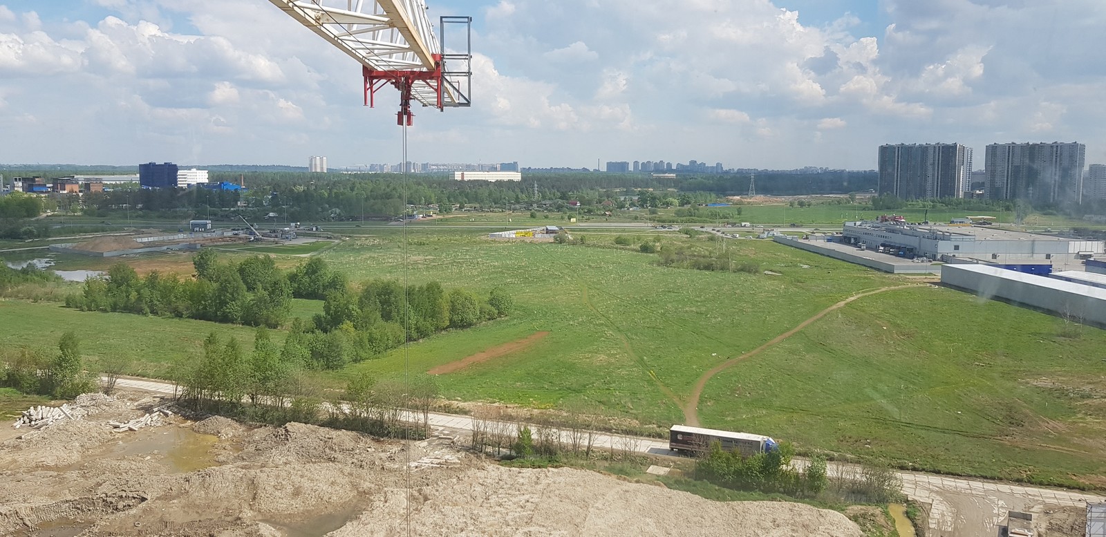 Notes of a crane operator or beauty from above - My, Crane operator, The photo, beauty, Height, Saint Petersburg, Longpost