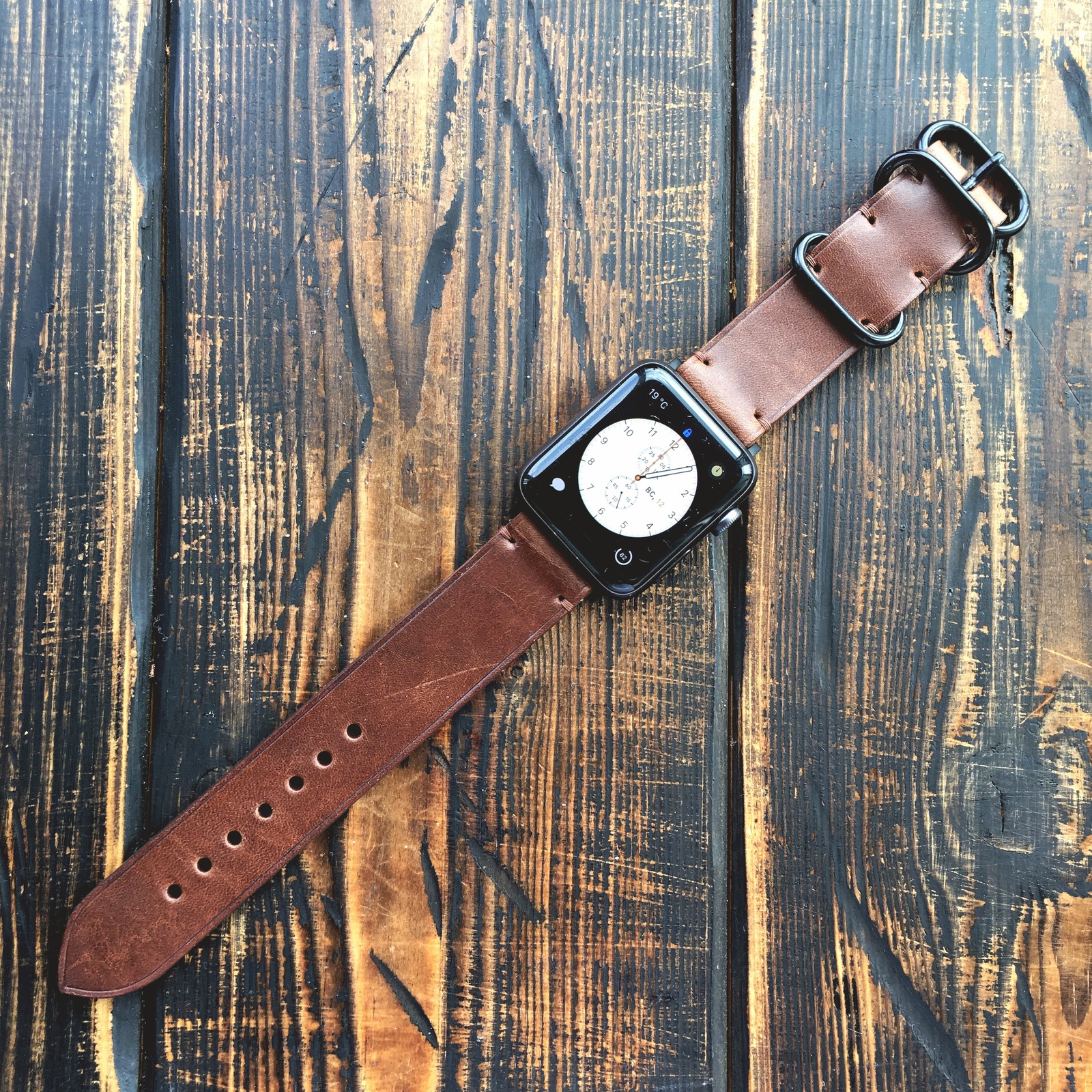 Leather wallet v1.1 and watch strap - My, Wallet, Strap, Watchband, Longpost