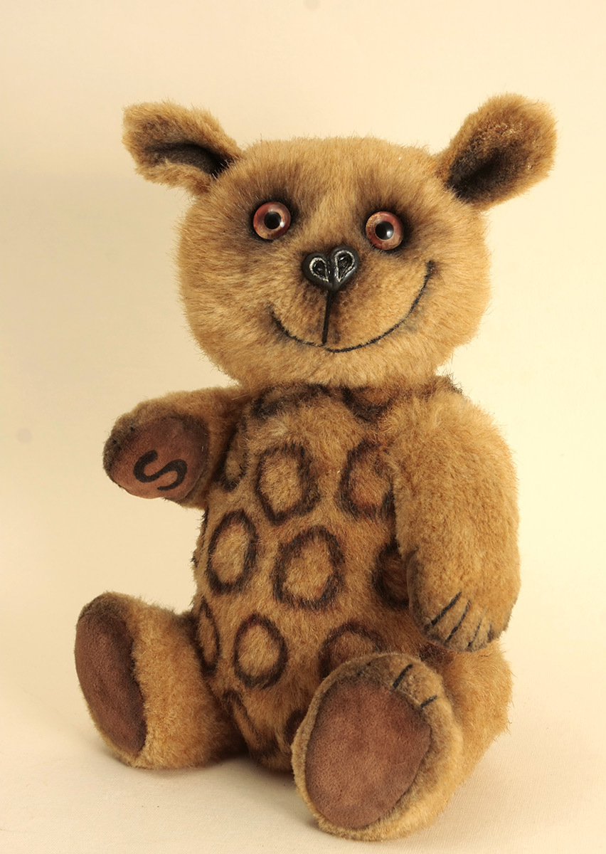 Bear Ruby - My, Needlework without process, Needlework, Teddy Bear, Teddy's friends, Teddy bear, Handmade, Longpost