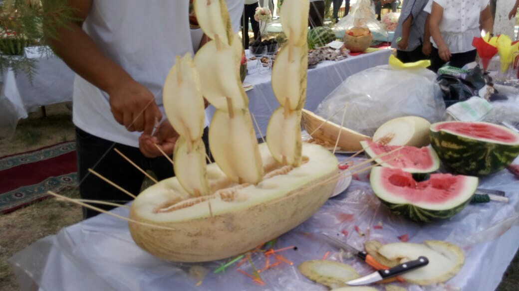 Melon Festival in Kazakhstan - Melon, Сельское хозяйство, Watermelon, Kazakhstan, Longpost