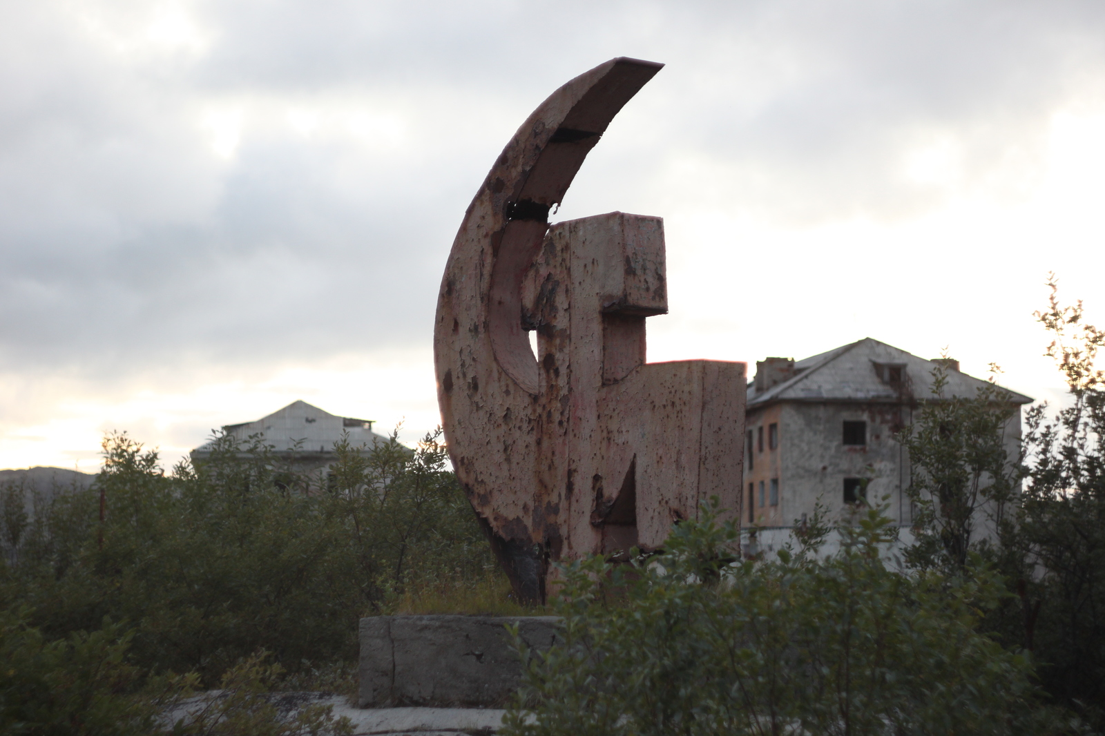 Abandoned village of Port Vladimir - My, , Kola Peninsula, Travels, Forlorn, Village, Longpost