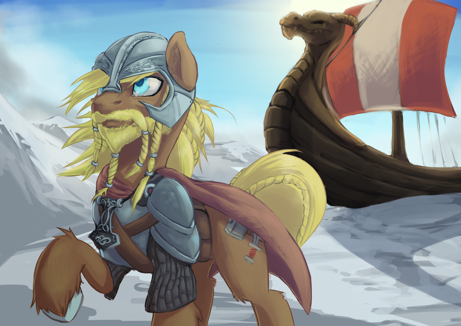 Vegard defender - My little pony, PonyArt, Original character, 